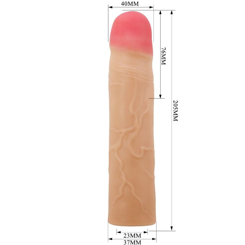 PRETTY LOVE - KYLIAN PENIS FORLÆNGER DÆKKE FLESH