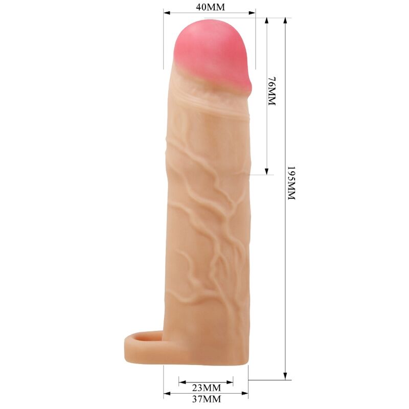 PRETTY LOVE - GERD PENIS FORLÆNGER DÆKKE TIL KØD