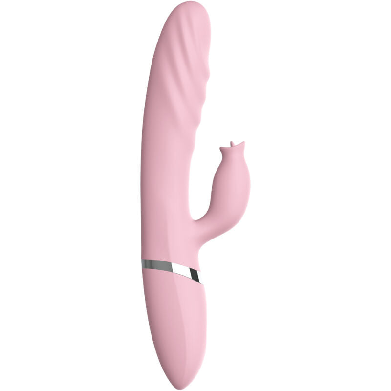 ARMONY - VIBRATOR & SKUD MED LYSERØD VARMEFFEKT TUNGE