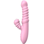 ARMONY - MULTIFUNKTIONSVIBRATOR MED STIMULERENDE TUNGE VARMEFFEKT PINK