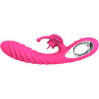 ARMONY - VICKY KANINVIBRATOR MED FUCHSIA TRÆKRINGSTUNGE