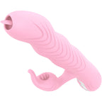 ARMONY - MARCIA VIBRATOR & SKYDENDE DOBBELT TUNGE VARMEFFEKT PINK