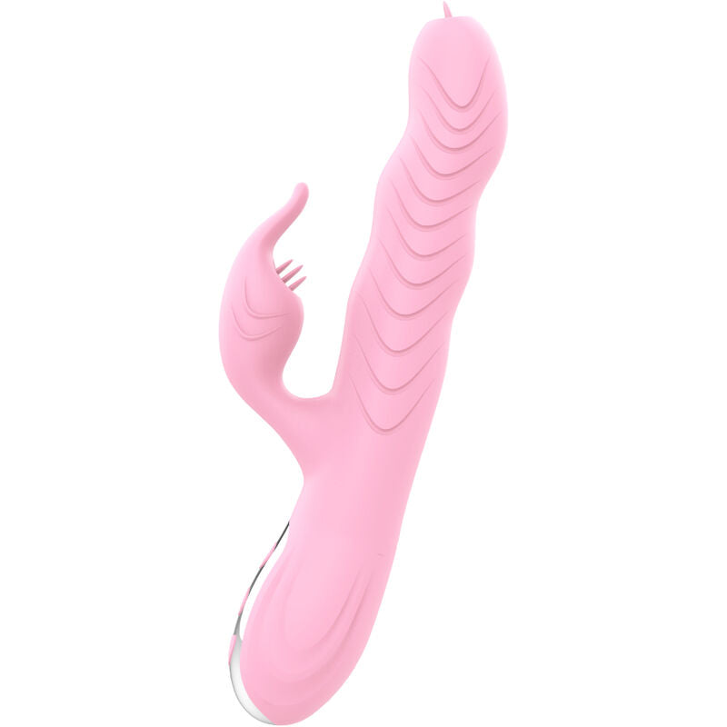 ARMONY - MARCIA VIBRATOR & SKYDENDE DOBBELT TUNGE VARMEFFEKT PINK