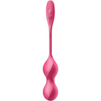 SATISFYER - LOVE BIRDS 2 VIBRERENDE KEGELBOLLER + GRATIS APP