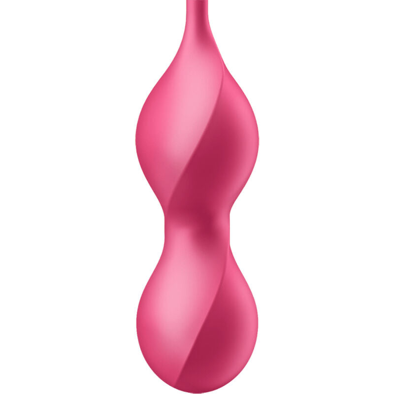 SATISFYER - LOVE BIRDS 2 VIBRERENDE KEGELBOLLER + GRATIS APP