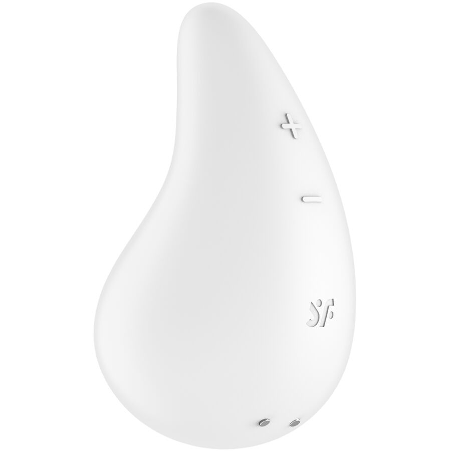 SATISFYER - DUGDÅBEVIBRATOR LAY-ON HVID
