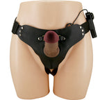 PRETTY LOVE - STARKS HARNESS BRIEFS MULTI-SPEED VIBRATIONSDILDO 17,5 CM LYSEBRUN