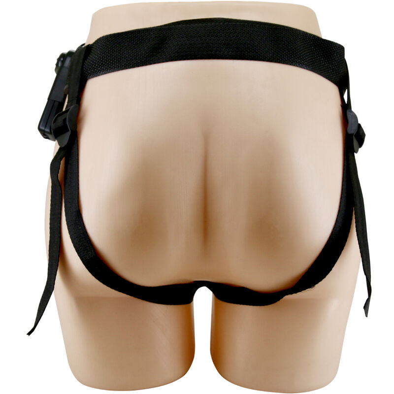 PRETTY LOVE - STARKS HARNESS BRIEFS MULTI-SPEED VIBRATIONSDILDO 17,5 CM LYSEBRUN