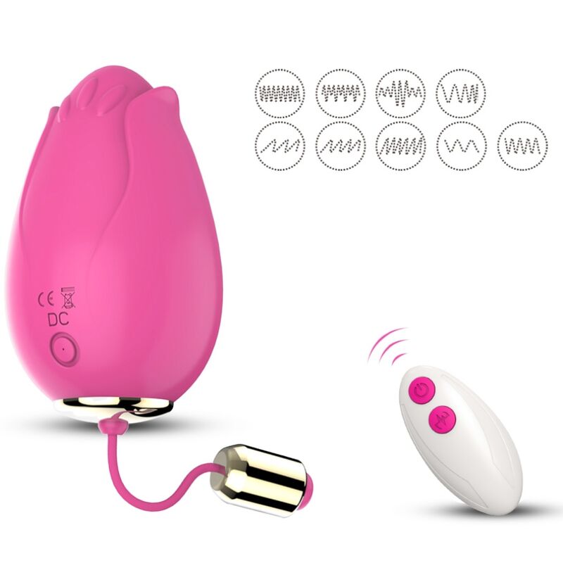 ARMONY - MANDALA ÆG VIBRATOR G-SPOT FJERNBETJENING FUCHSIA