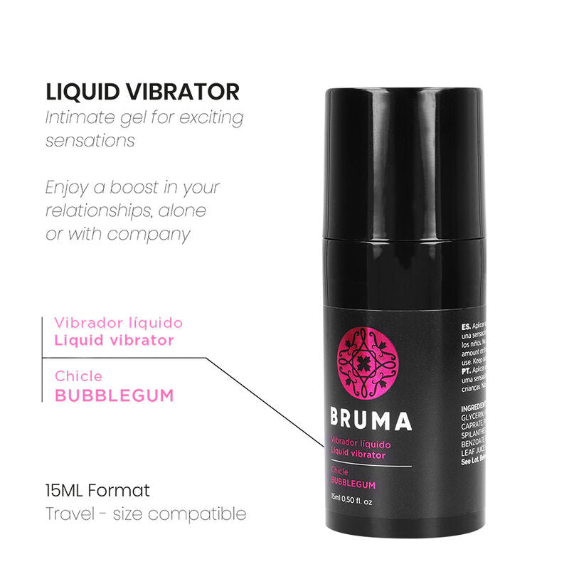 BRUMA - FLYDENDE VIBRATOR ULTRA GLIDENDE TYGGEGUMMI 15 ML