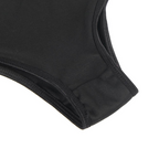 SUBBLIME - TO-DELT SÆT MED TRANSPARENT BH OG S/M STRIPS