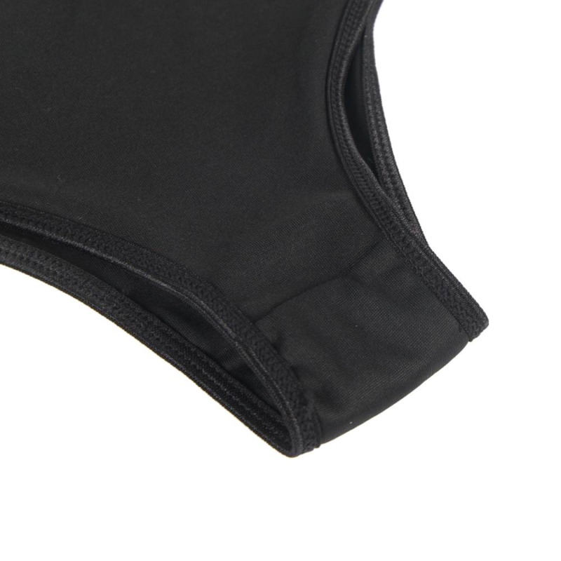 SUBBLIME - TO-DELT SÆT MED TRANSPARENT BH OG S/M STRIPS