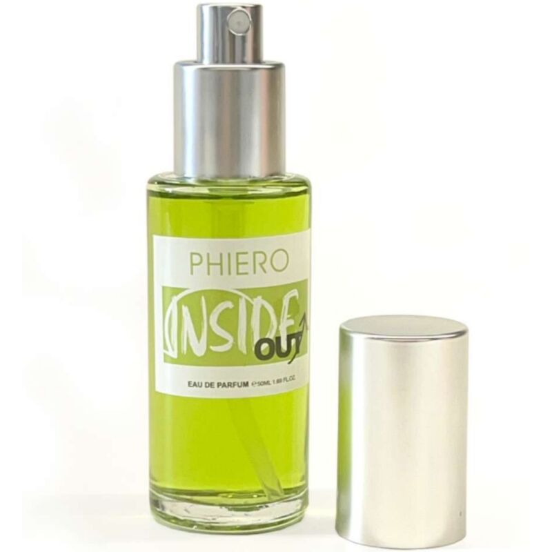 500 KOSMETIKPRODUKTER - PHIERO INSIDE OUT PARFUME MED FEROMONER TIL MÆND