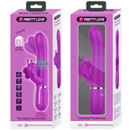 PRETTY LOVE - MULTIFUNKTIONS KANINVIBRATOR 4 I 1 SOMMERFLUGHED
