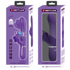 PRETTY LOVE - MULTIFUNKTIONS KANINVIBRATOR 4 I 1 SOMMERFLUG LILLA