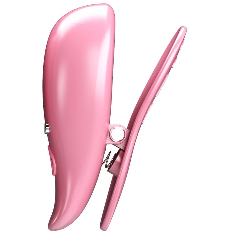 PRETTY LOVE - BLADVIBRERENDE BRYSTVOVNEKLEMMER PINK