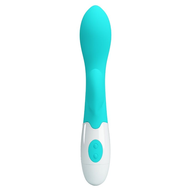 PRETTY LOVE - KLAR G-PUNKT VIBRATOR AQUA GRØN