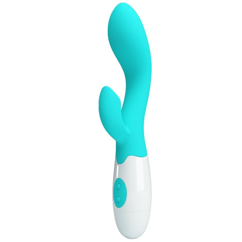 PRETTY LOVE - KLAR G-PUNKT VIBRATOR AQUA GRØN