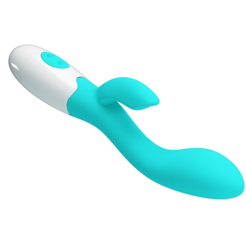 PRETTY LOVE - KLAR G-PUNKT VIBRATOR AQUA GRØN