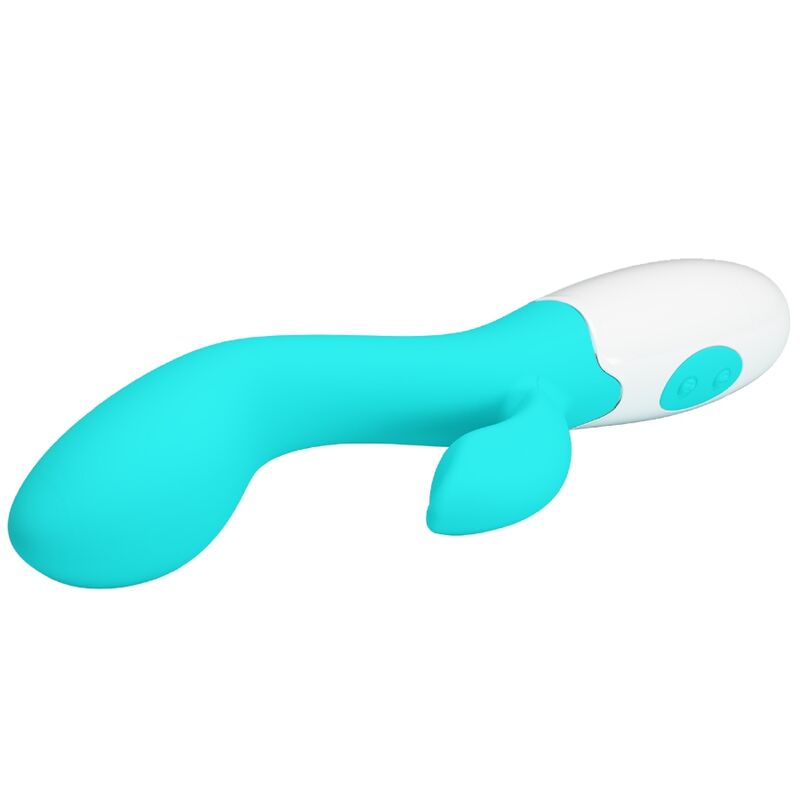 PRETTY LOVE - KLAR G-PUNKT VIBRATOR AQUA GRØN