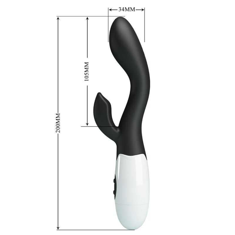 PRETTY LOVE - KLAR G-PUNKT VIBRATOR SORT