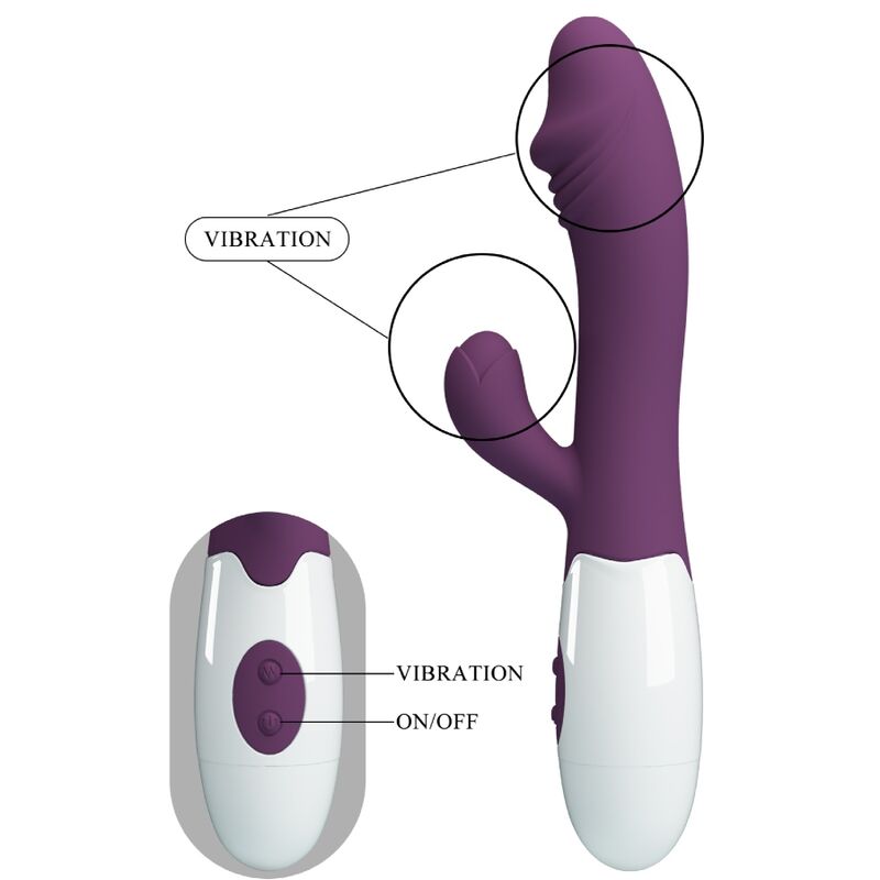 PRETTY LOVE - SNAPPY G-SPOT VIBRATOR LILLA