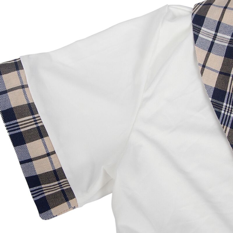 SUBBLIME - SEXET SKOLEPIGEKOSTUME TOP OG NEDERDEL S/M