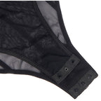SUBBLIME - SORTE KÆDESELSÆLER BODYSUIT S/M