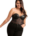 SUBBLIME - SORTE KÆDESELSÆLER BODYSUIT L/XL