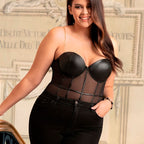 SUBBLIME - SORTE KÆDESELSÆLER BODYSUIT L/XL