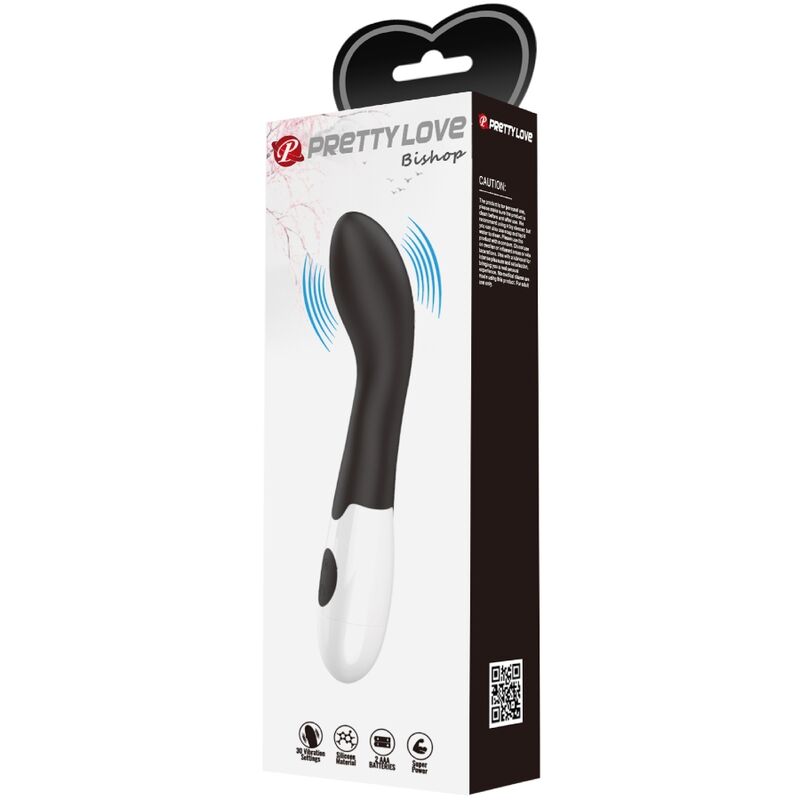 PRETTY LOVE - BISHOP G-SPOT VIBRATOR 30 TILSTAND SORT