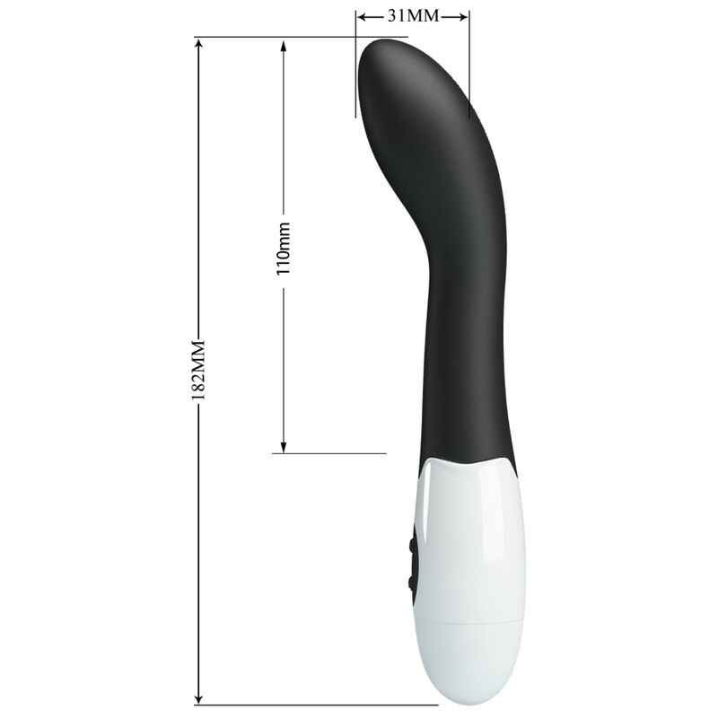PRETTY LOVE - BISHOP G-SPOT VIBRATOR 30 TILSTAND SORT