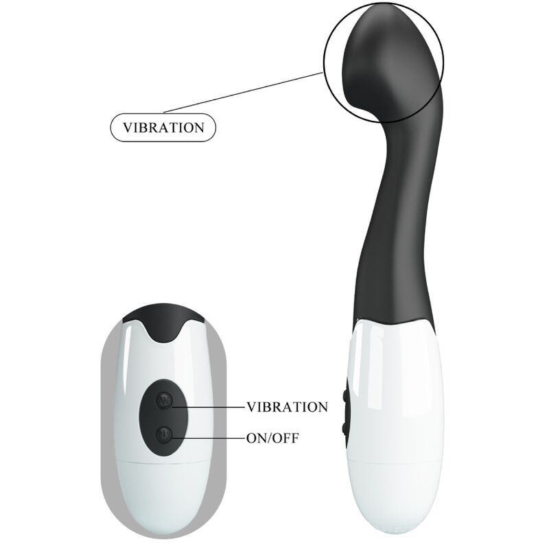 PRETTY LOVE - CHARLES G-PUNKT VIBRATOR 30 TILSTAND SORT