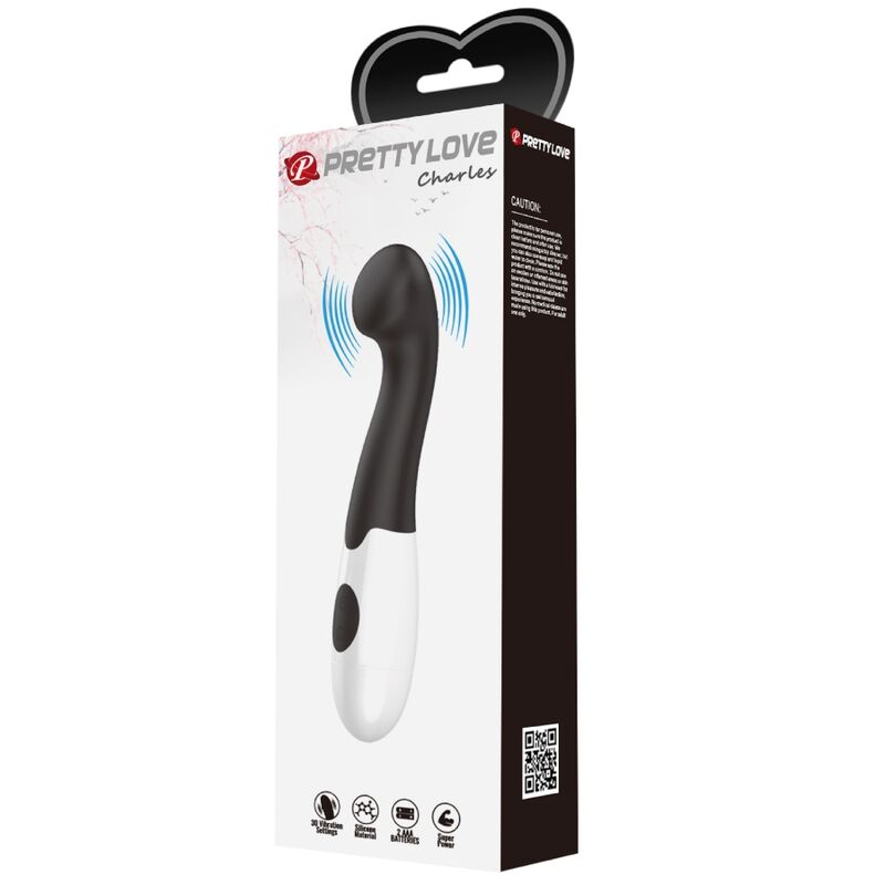 PRETTY LOVE - CHARLES G-PUNKT VIBRATOR 30 TILSTAND SORT