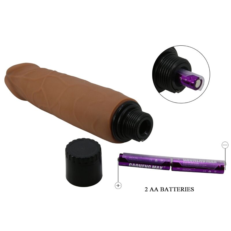 PRETTY LOVE - WALDORF REALISTISK VIBRATOR 18 CM -O- 4 CM