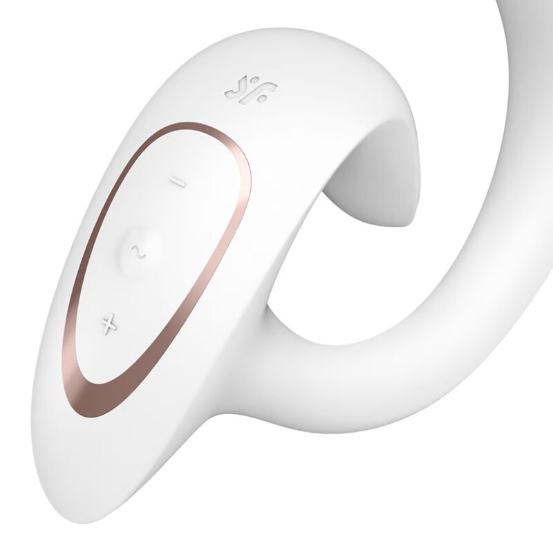 SATISFYER - G FOR GODDESS 1 KANINVIBRATOR HVID