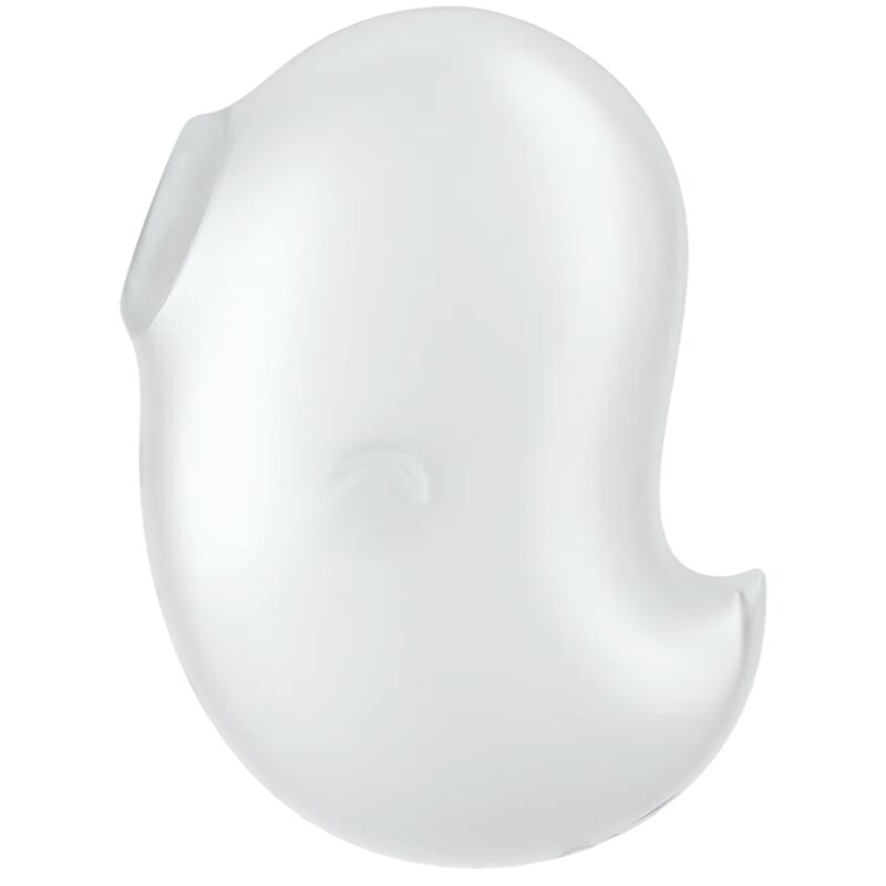SATISFYER - CUTIE GHOST LAY-ON VIBRATOR HVID