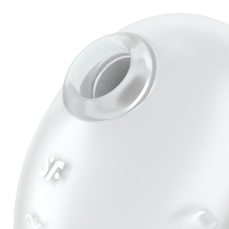 SATISFYER - CUTIE GHOST LAY-ON VIBRATOR HVID