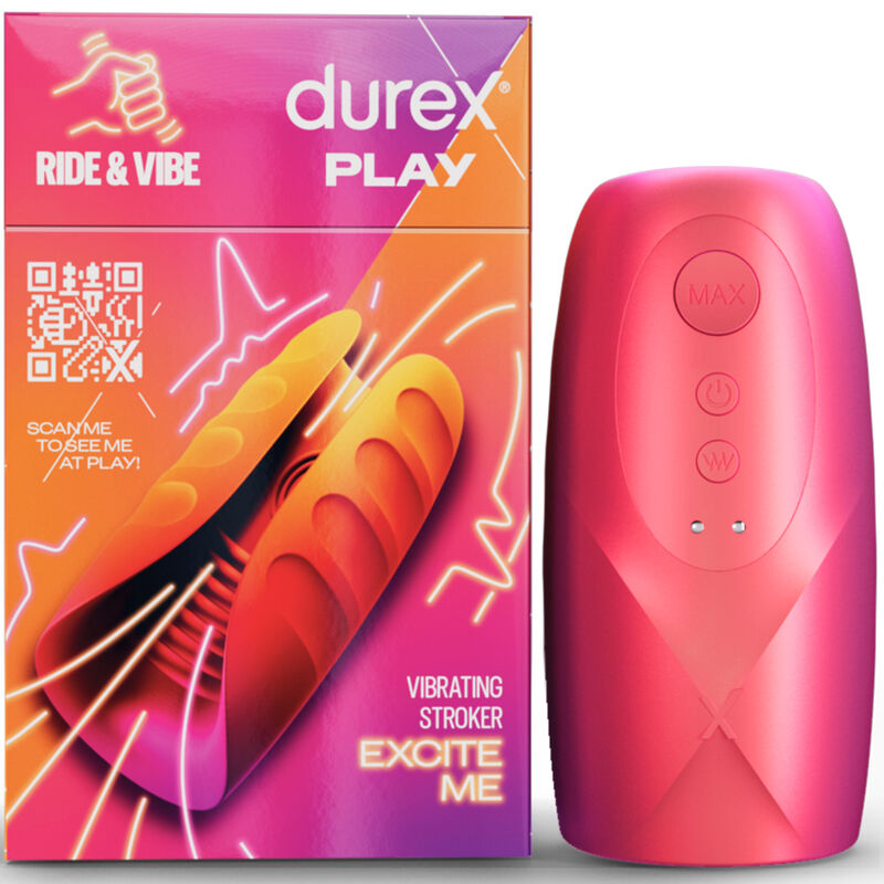 DUREX - LEGETØJ RIDE & VIBRATOR MASTURBATOR