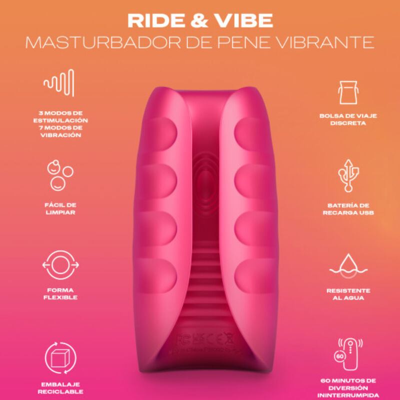 DUREX - LEGETØJ RIDE & VIBRATOR MASTURBATOR