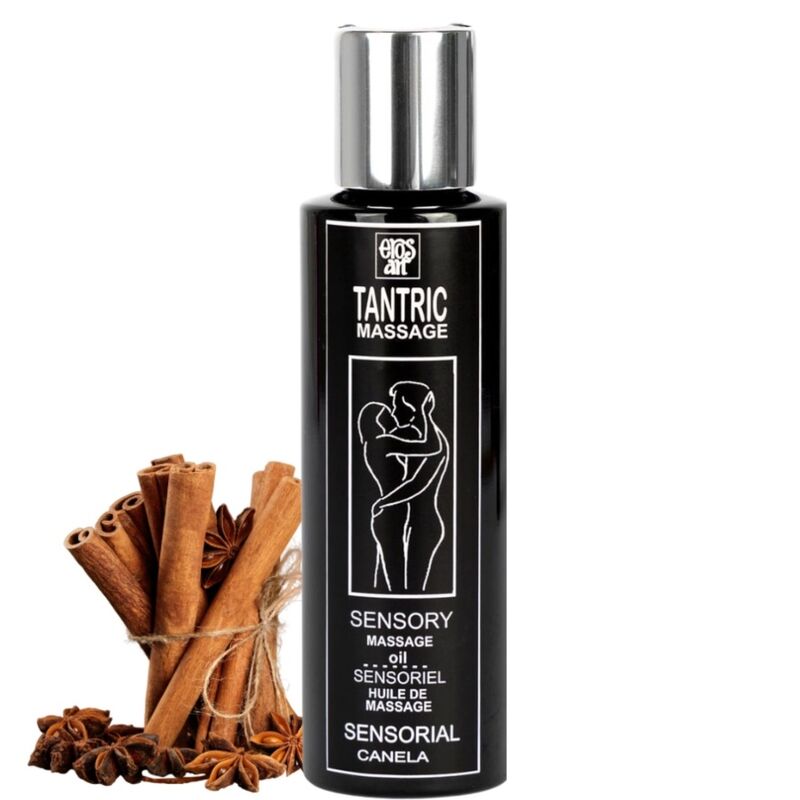 EROS-ART - NATURLIG TANTRISK MASSAGEOLIE OG AFRODISIKAUM KANNEL 100 ML