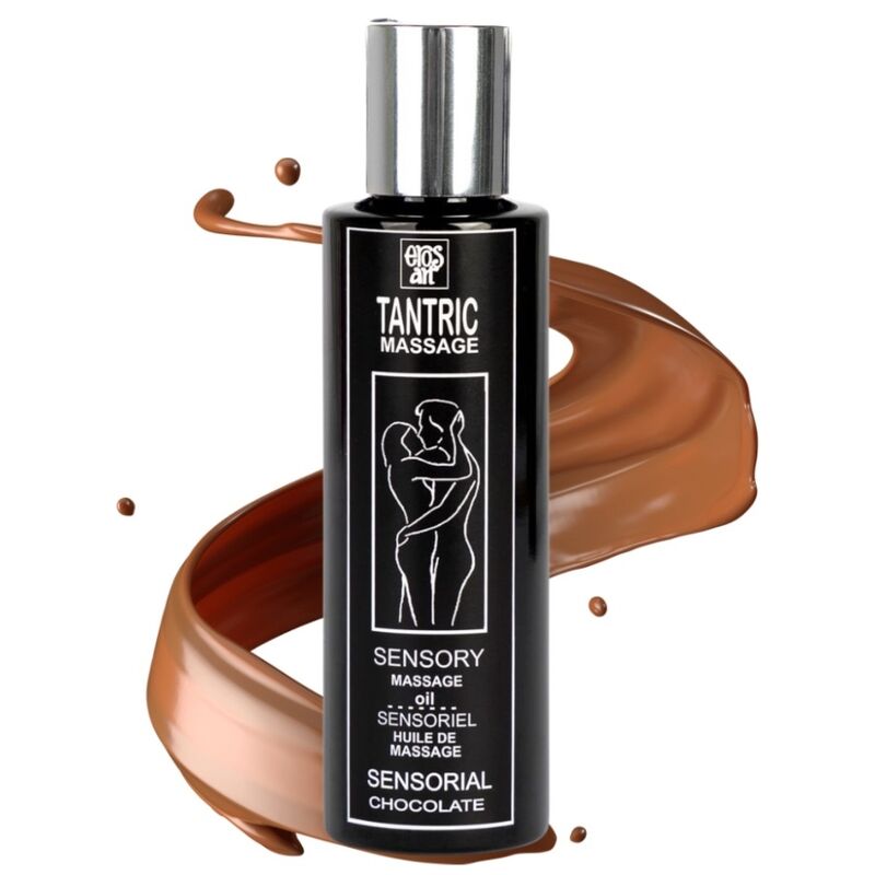 EROS-ART - NATURLIG TANTRISK MASSAGEOLIE OG CHOKOLADE AFRODISIAKUM 100 ML