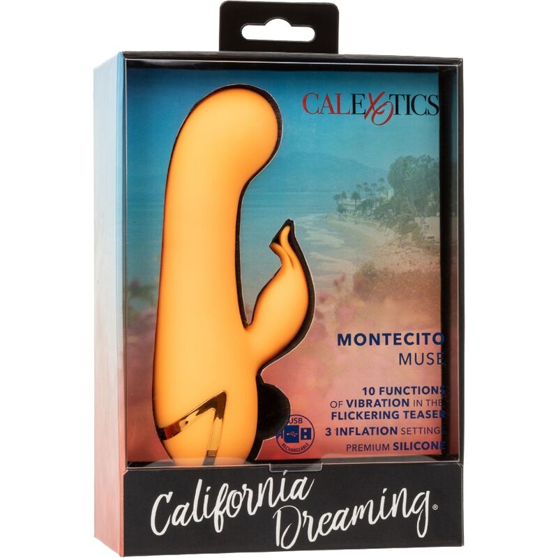 CALEXOTICS - MONTECITO MUSE VIBRATOR KANIN ORANGE FRÅ CALIFORNIA DREAMING