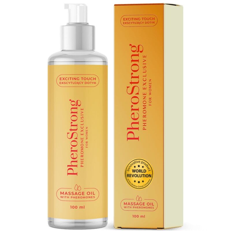 PHEROSTRONG - MASSAGEOLIE EKSKLUSIV TIL KVINDER 100 ML