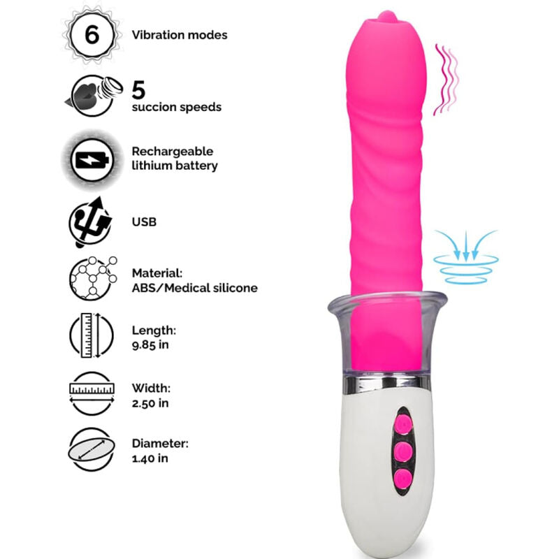 ARMONY - LIBERTY VIBRATOR & STØV MED TUNG