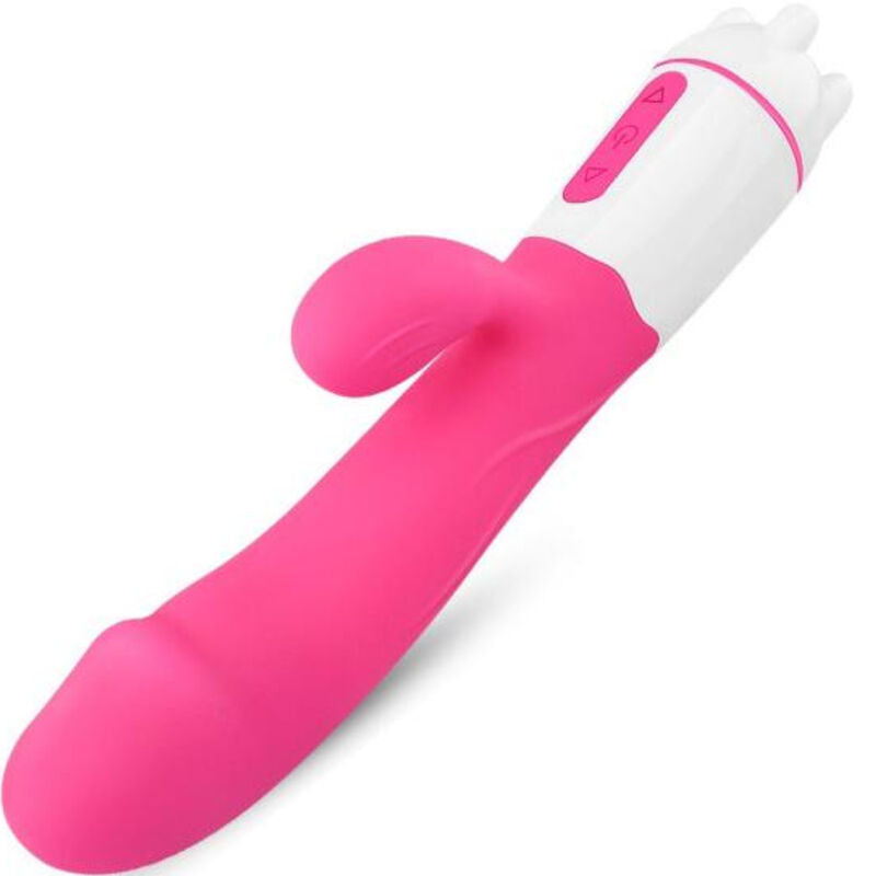 ARMONY - HAPPY VIBRATOR & GENOPLADELIG FUCHSIA STIMULATOR