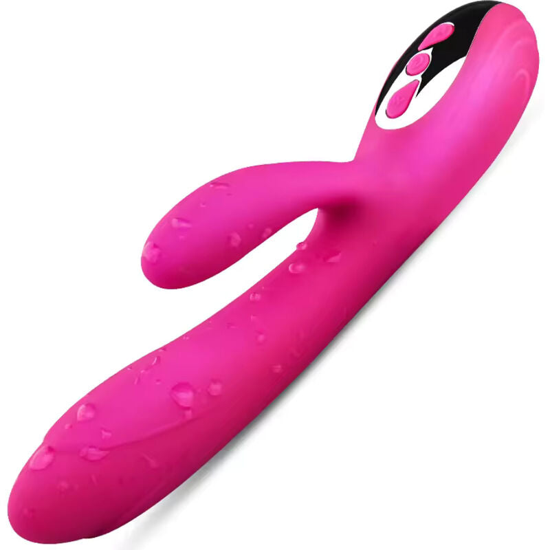 ARMONY - FLEKSIBEL VIBRATOR & STIMULATOR MED FUCHSIA VARMEFFEKT
