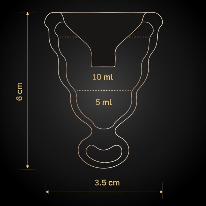 G-VIBE - GCUP SORT MENSTRUATIONSKOP