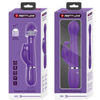 PRETTY LOVE - DEJON KANINVIBRATOR 3 I 1 MULTIFUNKTION LILLA