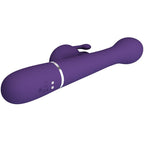 PRETTY LOVE - DEJON KANINVIBRATOR 3 I 1 MULTIFUNKTION LILLA